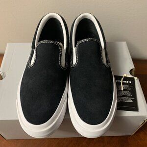 Black Suede Slip on Converse shoes